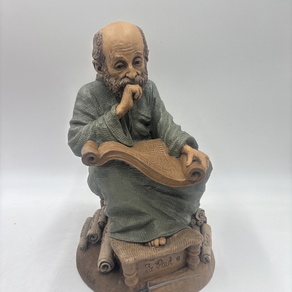 Large Tom Clark  ST. PAUL Figurine Signed 1996 Beautiful!